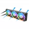 Skysčio aušintuvas CPU THERMALTAKE MAGFloe 420 Black 420mm radiatorius