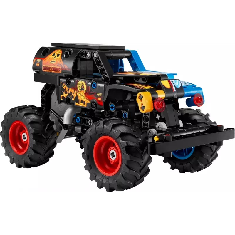 LEGO Technic 42219 Monster Jam Grave Digger Ugnis ir Ledas