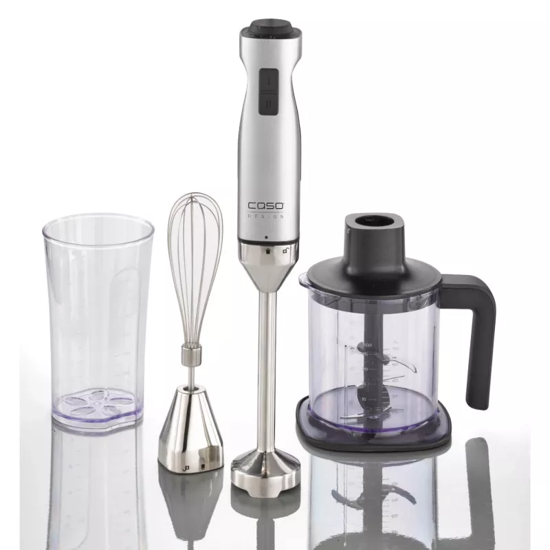 Caso HB 1000 Panardinis blenderis, 1000 W, kintamas greitis, turbo režimas, smulkintuvas, nerūdijantis plienas