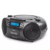 Nešiojama stereo sistema Aiwa BBTC-550BK Digital 6 W FM PLL Juoda