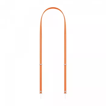 Apple Crossbody Strap Orange – diržas per petį, 2,08 m, rPET ir nerūdijantis plienas