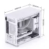 PC korpusas Jonsbo D31 MESH Midi bokštas Baltas