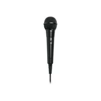 Muse MC-20B profesionalus mikrofonas su laidu, -73 dB, 30–15000 Hz, 3 m laidas, 6,3 mm jungtis, juodas