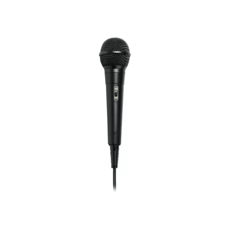 Laidinis sceninis mikrofonas Muse MC-20 B, jautrumas -73 dB, 30–15000 Hz, 3 m kabelis, 6,35 mm lizdas, juodas