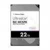 3,5 colio SAS HDD Western Digital Ultrastar DH HC570 22 TB, 12 Gbit/s, 7200 RPM, 512 MB talpykla
