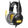 Ausinės FR-TEC Gaming Headset Batman su nuimamomis ausytėmis