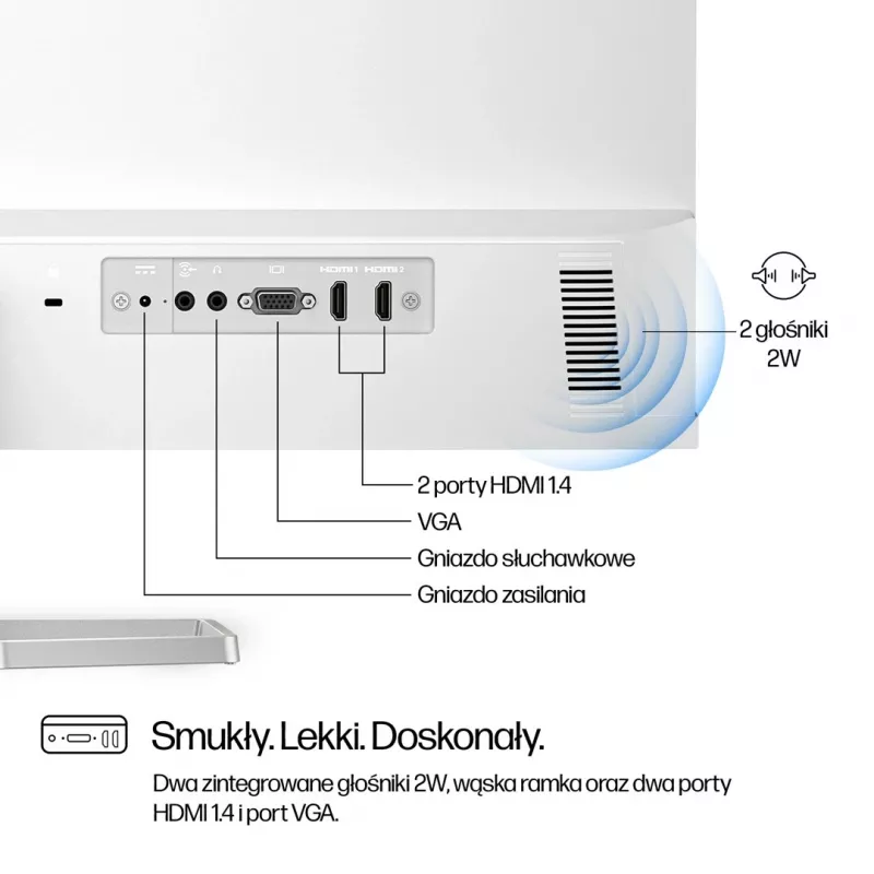 HP Series 5 27 colių FHD monitorius su garsiakalbiais - 527sa
