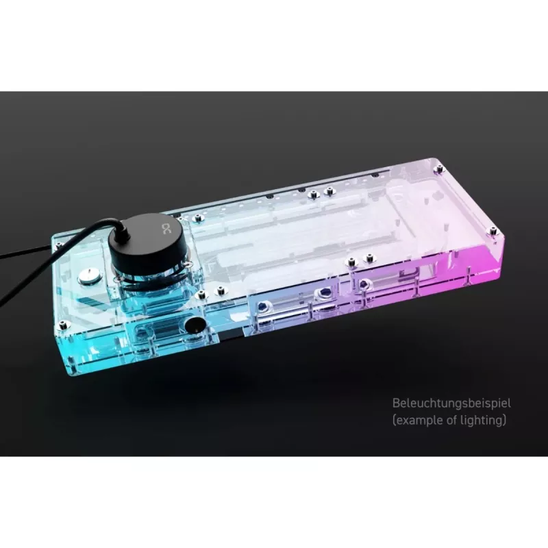 Alphacool Core Distro Plate skirstomoji plokštė O11 Dynamic Evo/XL vandens blokas