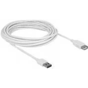 USB ilginimo kabelis DeLOCK 85202 USB 2.0 5 m baltas