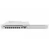 Mikrotik CRS309-1G-8S+ valdomas gigabito eterneto (10/100/1000) jungiklis su PoE, baltas