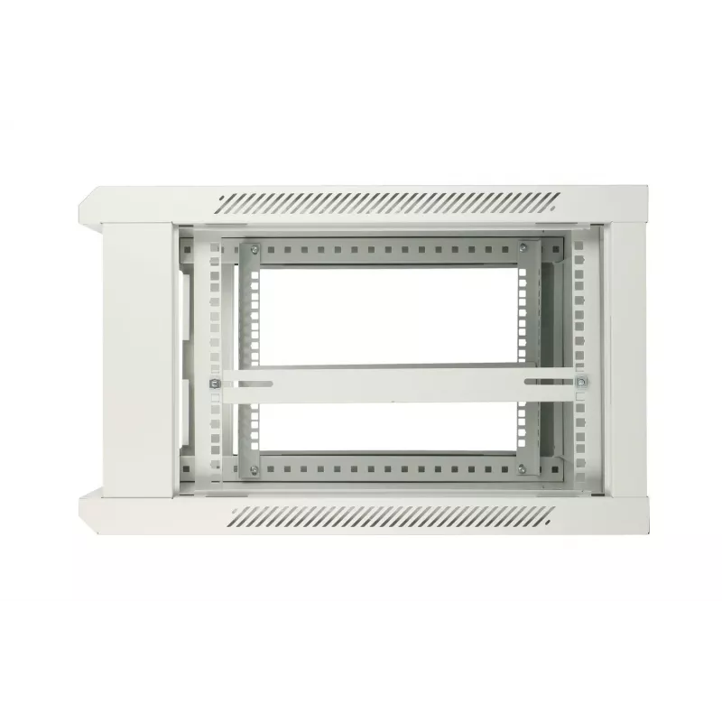 Extralink sieninis spintinis stovas 6U 600x450 pilkas, metalinės durelės