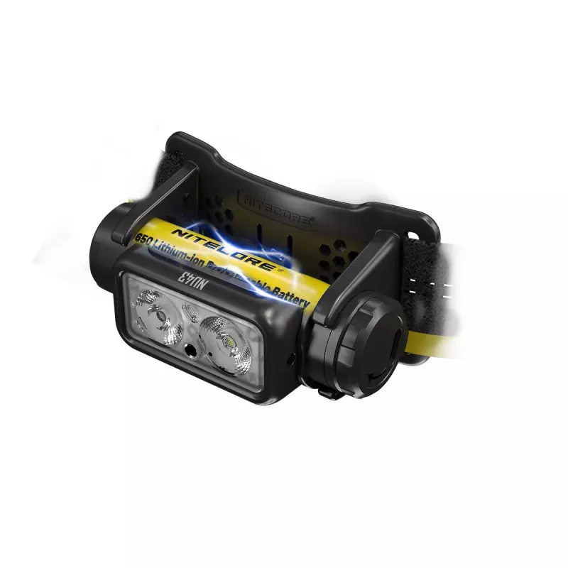 Nitecore NU43 1400 liumenų kompaktiška lengva priekinė lemputė