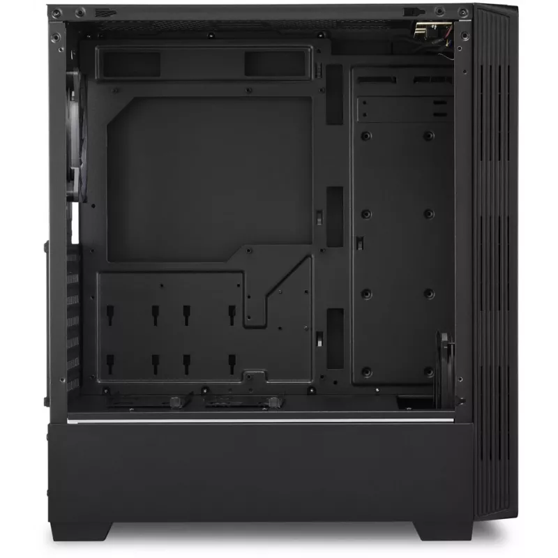Sharkoon RGB LIT 200 Midi Tower kompiuterio korpusas, juodas