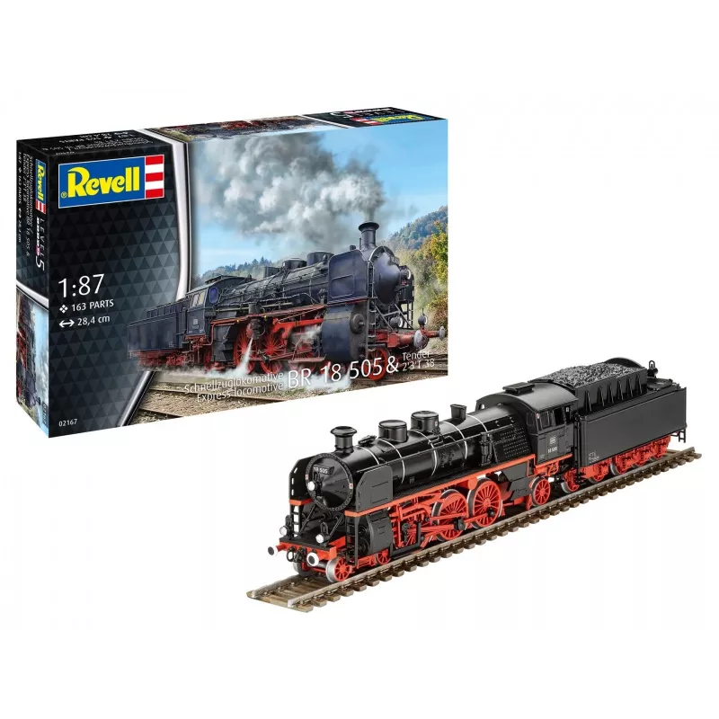 REVELL Model Train Express Lokomotyvas BR18 Mastelis 1:87