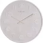 NeXtime 3096WI Sieninis laikrodis – medinis, kvarcinis, baltas, apvalus