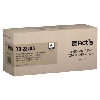 Actis TB-2220A kasetė (pakaitalas Brother TN2220; standartinė; 2600 puslapių; juoda)