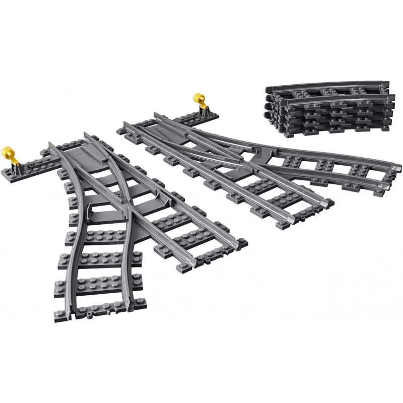LEGO City 60238 – geležinkelio iešmas ir priedai žaidimų rinkiniams