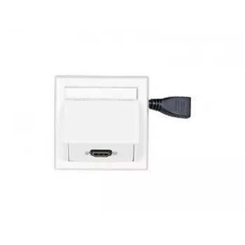 Vivolink WI221184 HDMI sieninis lizdas baltas