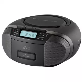 Radijo grotuvas JVC RC-E444B juodas su CD grotuvu ir FM imtuvu