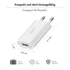 LogiLink PA0093C USB-A lizdo adapteris, 5 W, 5 V/1 A, 1x USB-A, baltas