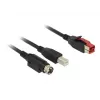 USB laidas DeLOCK 85489 USB 2.0 3 m USB B juodas