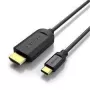 Laidas HDMI į USB-C 1,5 m / CGUBG Vention