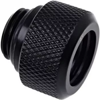 Alphacool Eiszapfen 13mm HardTube prisukama jungtis G1/4 - Deep Black (17262)