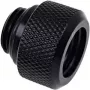 Alphacool Eiszapfen 13mm HardTube prisukama jungtis G1/4 - Deep Black (17262)