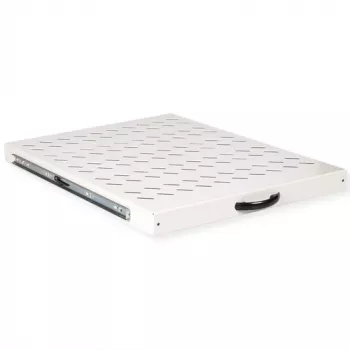 Rack lentyna ROLINE 19 colių 1U ištraukiama 550 T 25 kg pilka