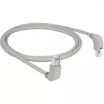 DeLOCK 85871 Tinklo kabelis Cat6a S/FTP 1m Pilka