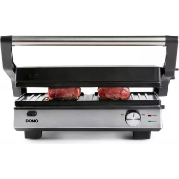 Domo daugiafunkcinis kontaktinis grilis 2-IN-1 juodas (DO9287G)