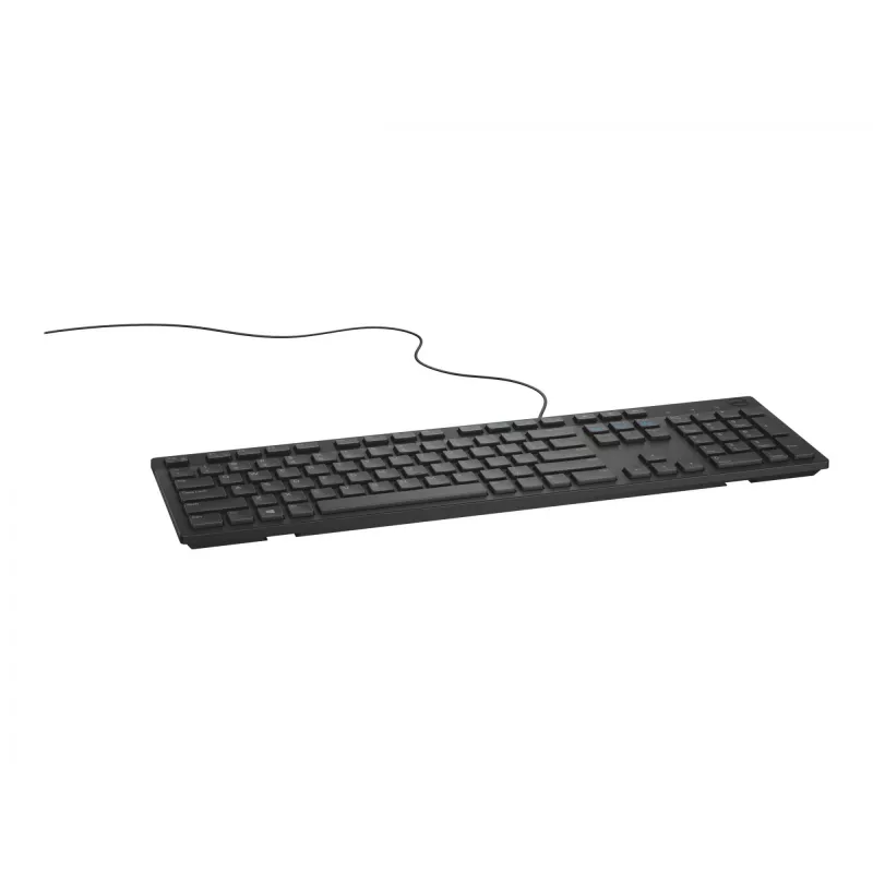 Pilno dydžio laidinė klaviatūra Dell KB216 – QWERTY Nordic išdėstymas, juoda, USB