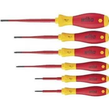 Atsuktuvų rinkinys wiha 3251TRK6 — 6 dalių VDE izoliuoti TORX atsuktuvai