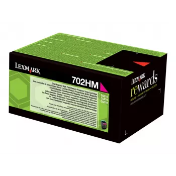 Kasečių rinkinys Lexmark 702HM purpurinė 3000 puslapių