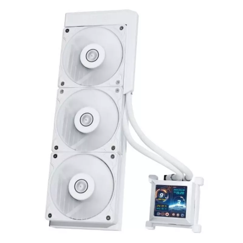 All-in-one skysčio aušintuvas Lian Li HSLCD36SW 12 cm Baltas 200-2500 RPM