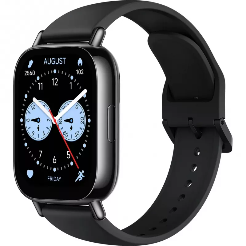 Išmanusis laikrodis Xiaomi Redmi Watch 5 Lite – 1,96 colio AMOLED, GPS, 470 mAh, 48 mm, TPU juosta, Juoda