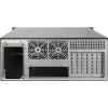 INTER-TECH IPC 4U-4508 Black 4U serverinis/kompiuterio korpusas, montuojamas į stelažą