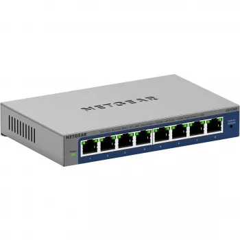 NETGEAR GS108Ev4 8 prievadų Gigabit Ethernet valdomas L2/L3 jungiklis