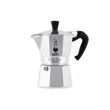Bialetti Moka Express kavinukas 0,06 L aliuminis, juodas