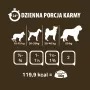 Šlapias šunų ėdalas PUPIL Premium All Meat Gold Sėdynė iš ėrienos - 800g