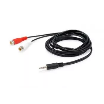 Equip 147093 garso laidas 250 m 2 x RCA 3,5 mm juodas