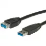 ROLINE USB 3.0 laidas, tipas A-A, ST/BU 1,8m (11.02.8978)