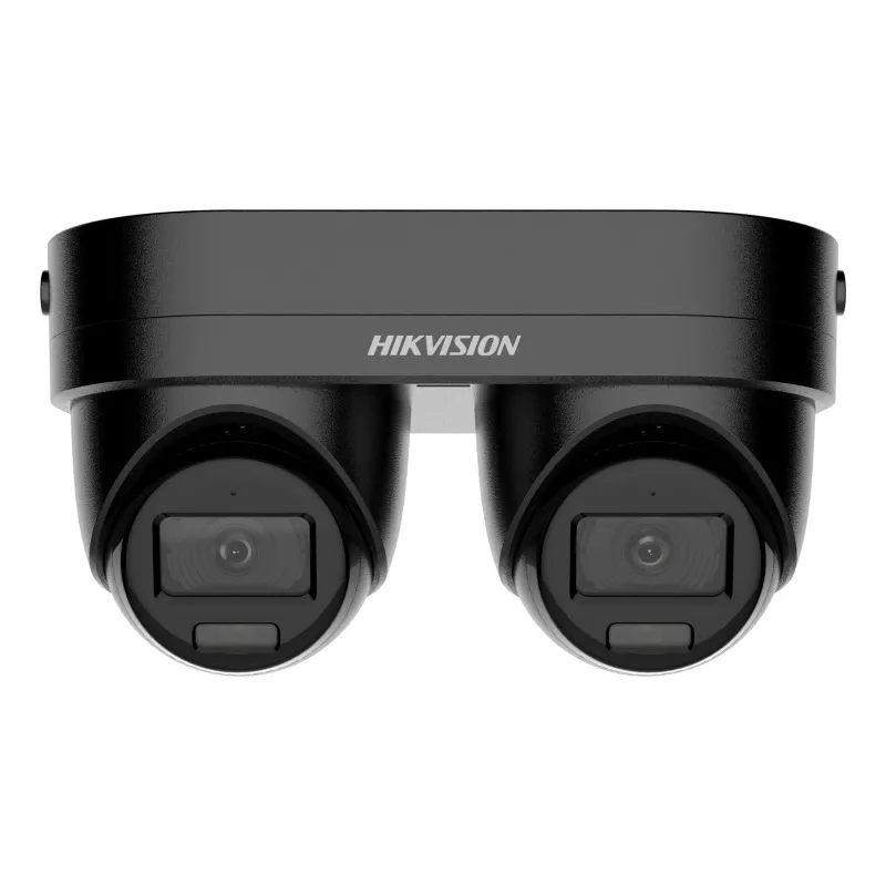 IP stebėjimo kamera Hikvision DS-2CD2343G2D-LIZ2UY/SL(2.8/4)BLACK — kupolinė, 2688×1520, lauko, 2,8/4 mm