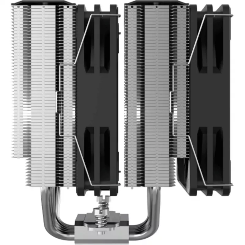Oro aušintuvas CPU Silentware Titan Performance Dual-Tower, 265W TDP, 2×120mm PWM ventiliatoriai, AM5/LGA1700 suderinamas