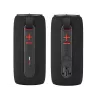 Nešiojamas stereo garsiakalbis TRACER Stripe Black – 10 W RMS, Bluetooth / laidinis, USB-A ir USB-C, MicroSD, įmontuota baterija (iki 5 h)