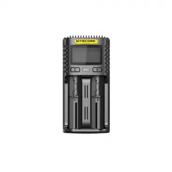 Nitecore UMS2 įkroviklis buitinėms baterijoms, Li-Ion, Ni-Cd