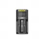 Nitecore UMS2 įkroviklis buitinėms baterijoms, Li-Ion, Ni-Cd