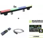 LED vamzdis EUROLITE PT-100/32 Pixel DMX su Madrix programine įranga, pikselių valdomas DMX