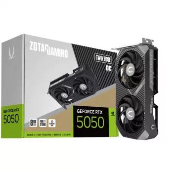 ZOTAC GAMING GeForce RTX 5050 Twin Edge OC 8GB GDDR6 vaizdo plokštė