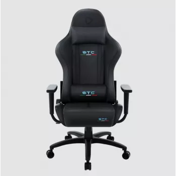Žaidimų kėdė Onex STC Tribute Hardcore Black – ergonomiška PC/konsolės sėdynė su reguliuojamu aukščiu ir atlošimu